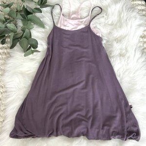 Imoga Girl Purple Layered Bubble Tank Dress Size 4